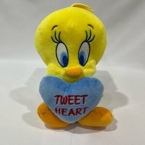 Warner Bros. Tweety Plush with Blue Heart